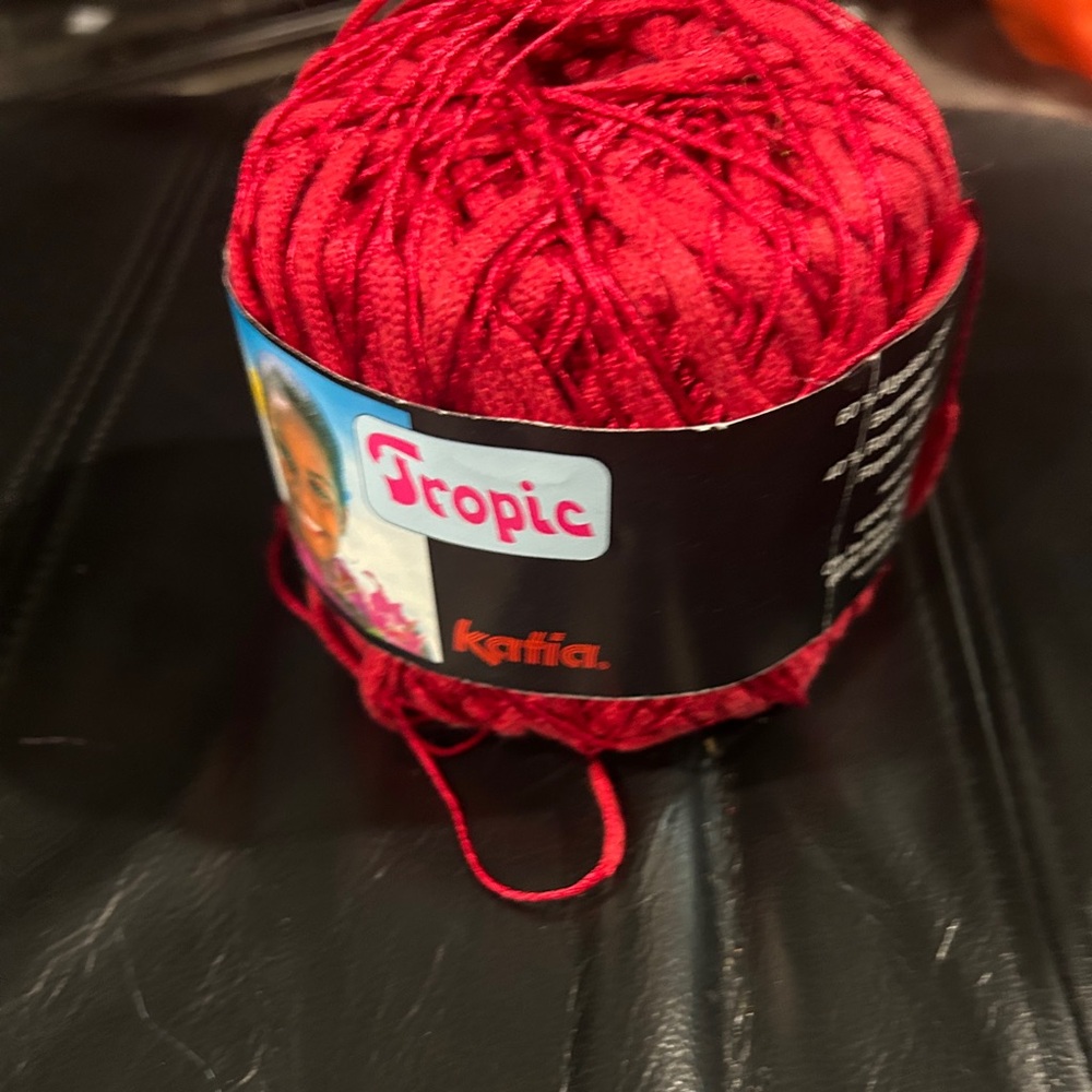 Katia Tropic Red Yarn
